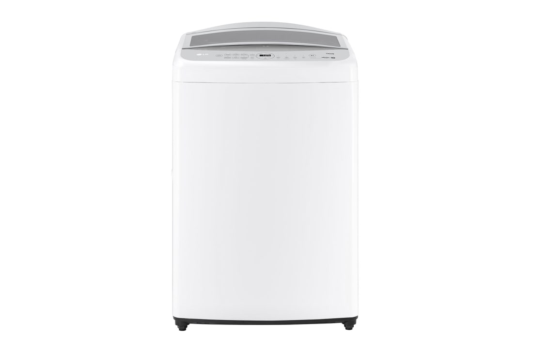 LG Top Load Wahser 20KG , White, Turbo Drum , ThinQ?, Front View, T20H7EHHTW