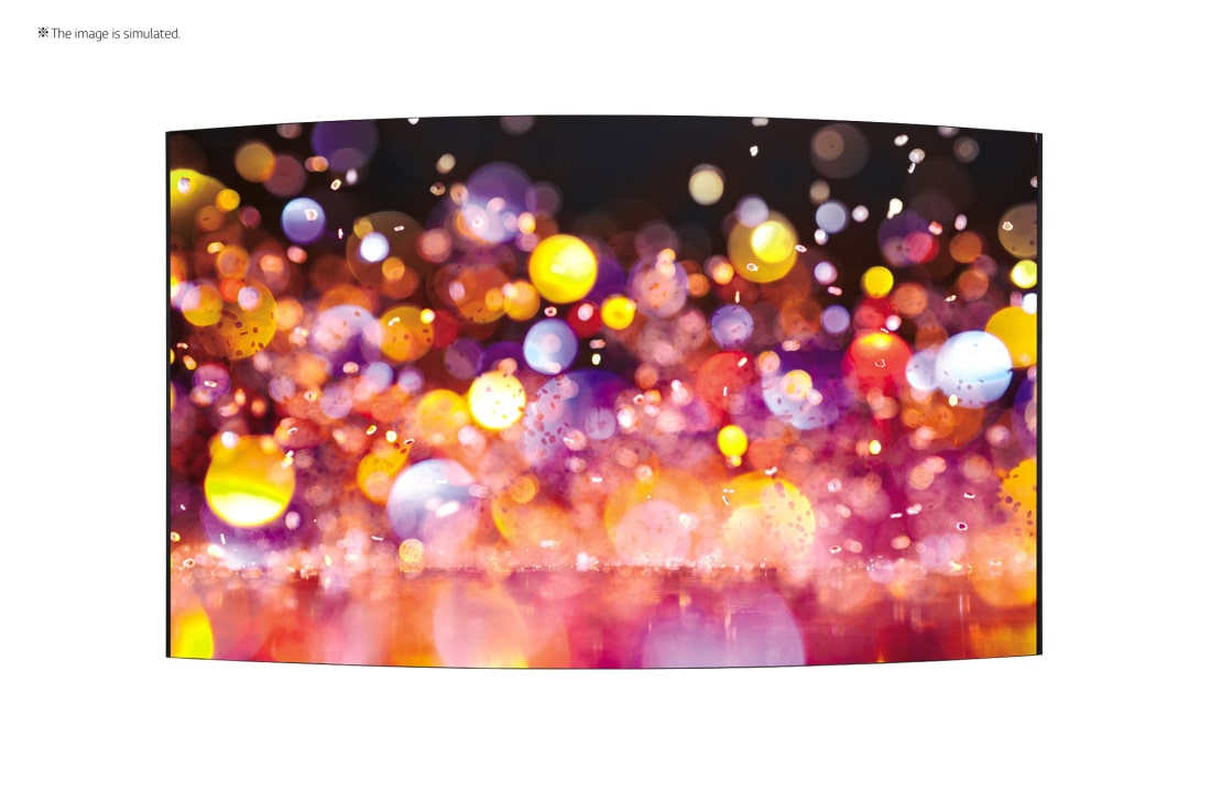LG Flexible Curved Open Frame, 55EF5E