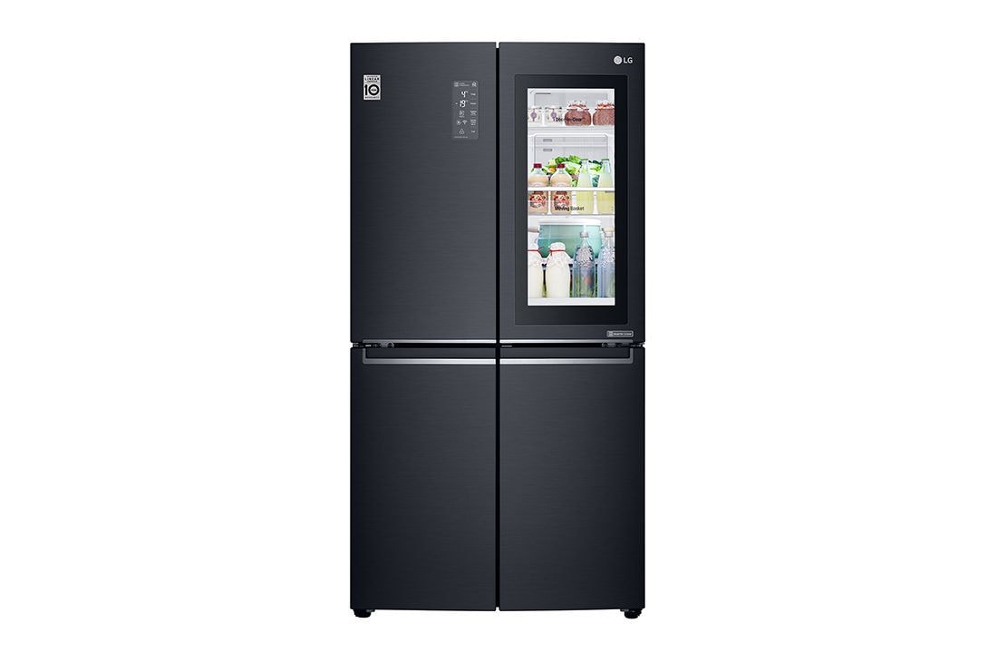 LG 752L Black Side by Side Refrigerators, GF-Q6018MT