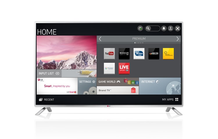 LG 32 inch LED Smart TV, 32LB582D