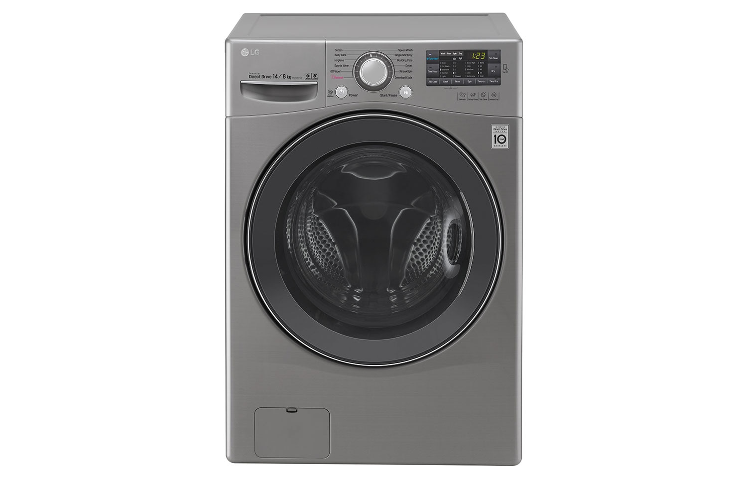 LG 14/8KG INVERTER DIRECT DRIVE? Front Load Washing Machine, F2514DTGE