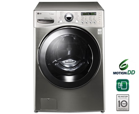 LG 17/9kg 6 Motion Inverter Direct Drive Front Load Washing Machine, WD-1755RDS