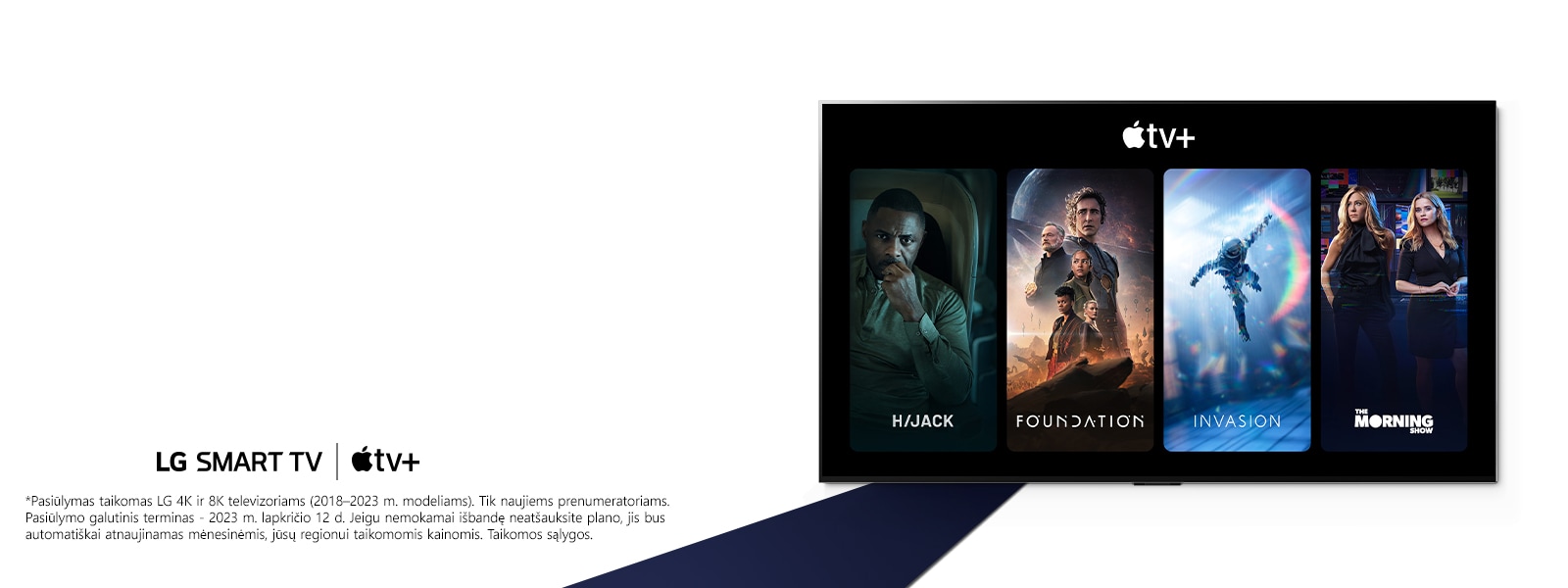  Gaukite ?Apple TV+“ 3 m?nesiams nemokamai*