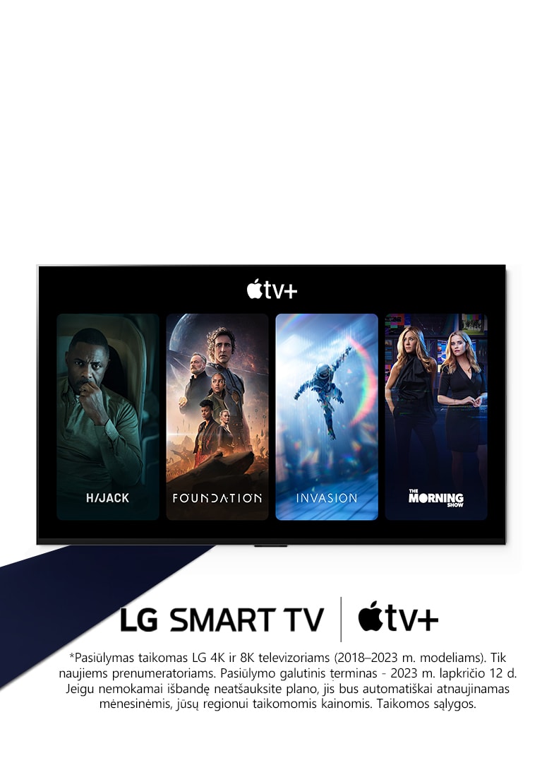  Gaukite ?Apple TV+“ 3 m?nesiams nemokamai*