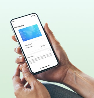 Rankos, laikan?ios telefon? su ?jungta ?LG ThinQ“ programa