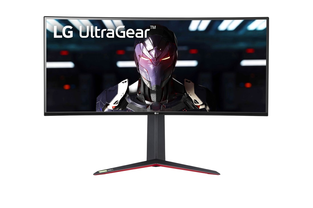 LG 34 coli? UltraGear? monitorius ?aidimams, vaizdas i? priekio, 34GN850-B