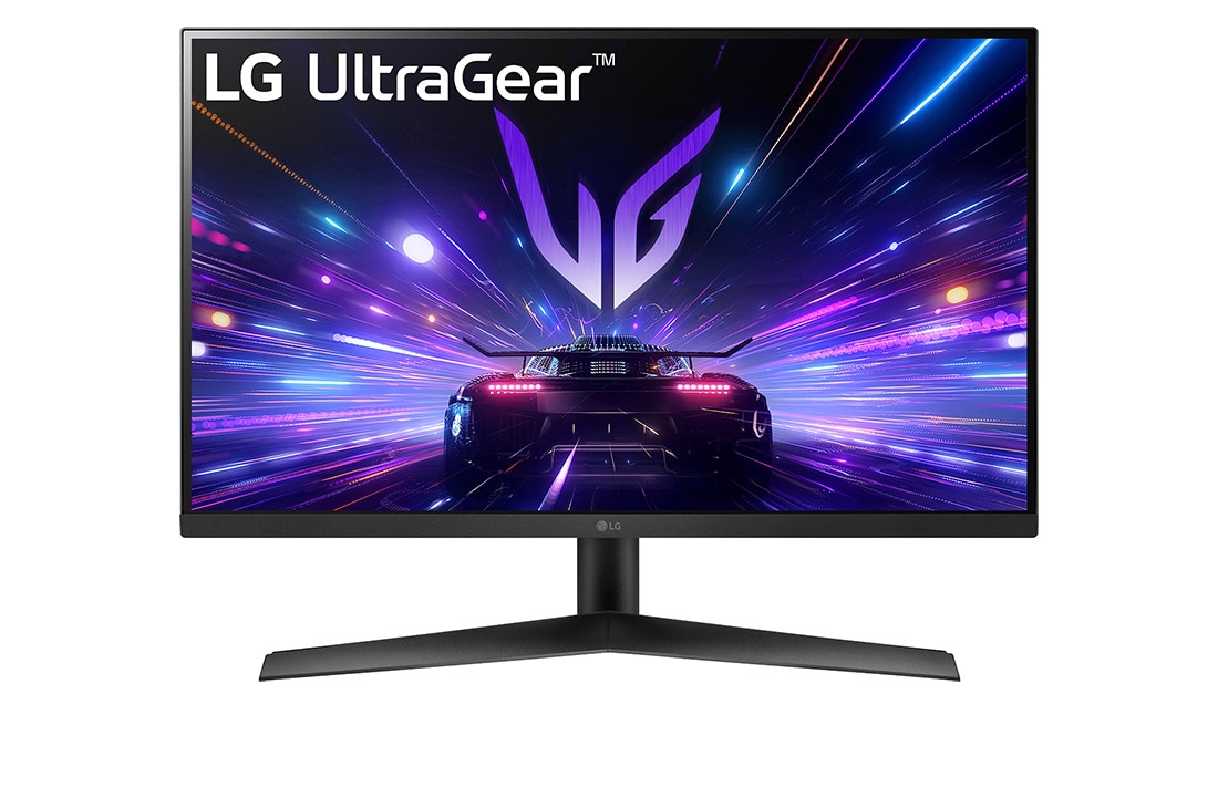 LG 27 coli? ?UltraGear?“ Full HD IPS ?aidim? monitorius | 180 Hz, IPS 1 ms (GtG), HDR10, vaizdas i? priekio, 27GS60F-B