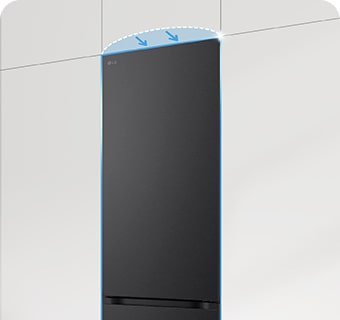 ?Flat Door“ ?aldytuvas, integruotas ? virtuv?s spinteles, u?baigia nesandari? i?vaizd?.