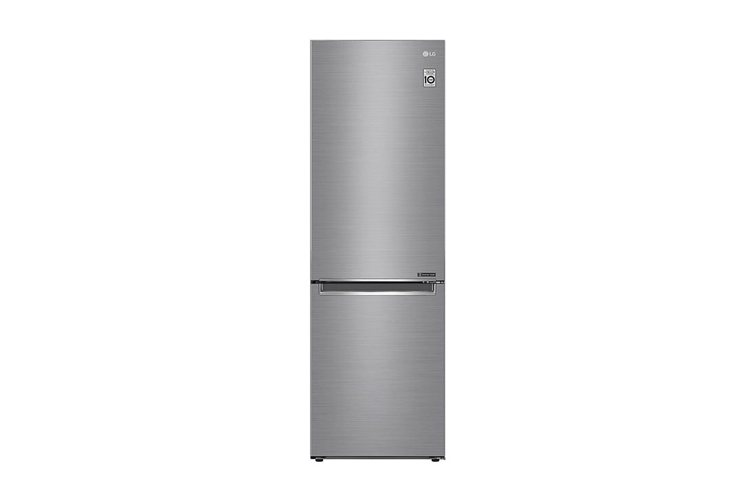 LG ?aldytuvas su ?aldikliu apa?ioje |1.86 m | 341L | Pilka | E klas? | DoorCooling | Total No Frost |GBB61PZJMN, E klas?s ?aldytuvas, GBB61PZJMN
