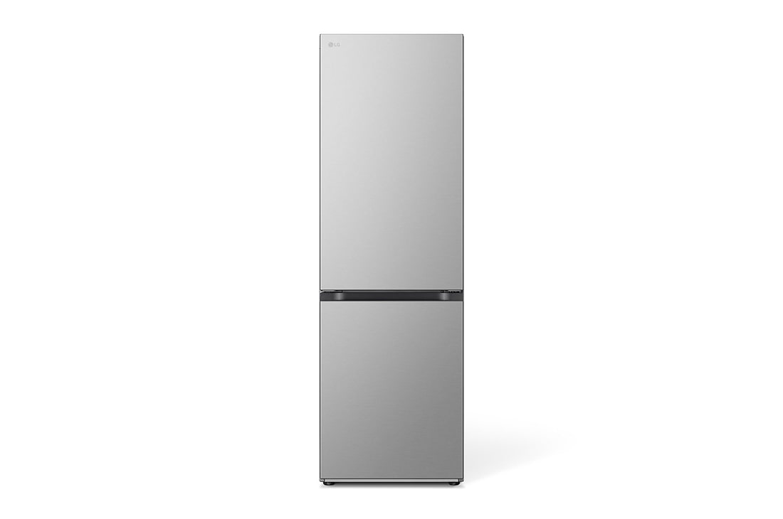 LG ?aldytuvas su ?aldikliu apa?ioje | 1.68m | 344L | Juoda | E klas? | DoorCooling+? | Fresh Converter?, Vaizdas i? priekio (durys u?darytos, GBV3100EEP