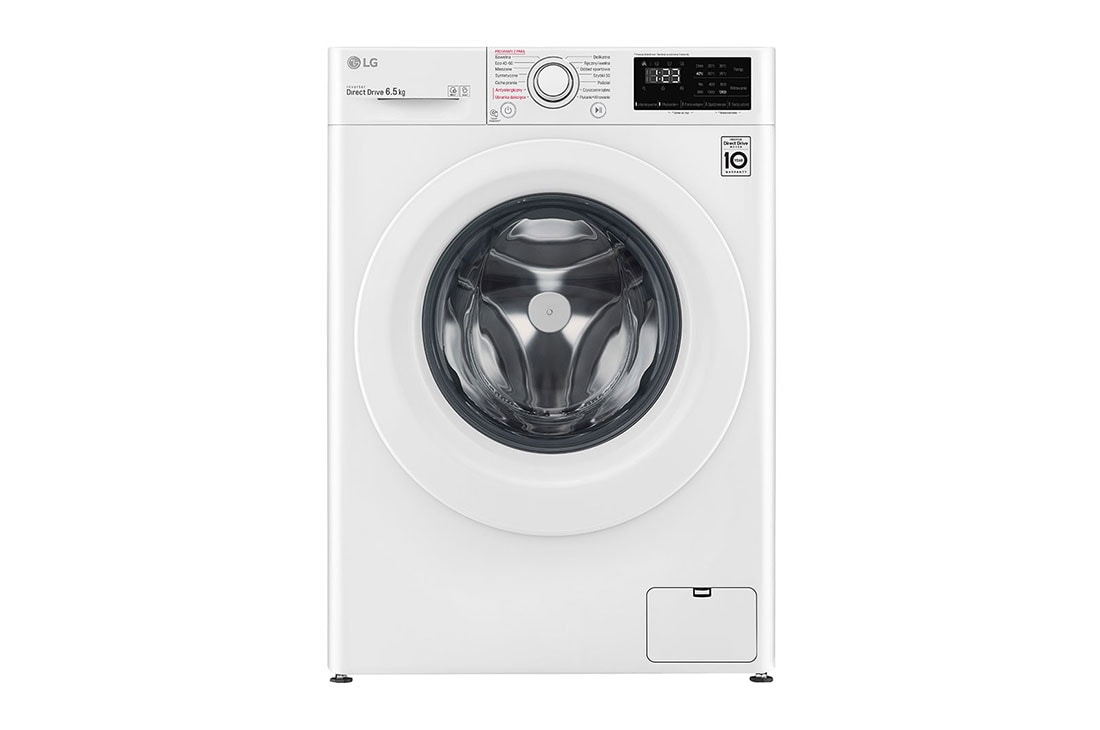 LG V200 serijos 6,5kg skalbimo ma?ina, gylis 45,5cm, 6.5kg AI DD? skalbimo ma?ina su gar? funkcija, E klas?, F2WN2S6S3E