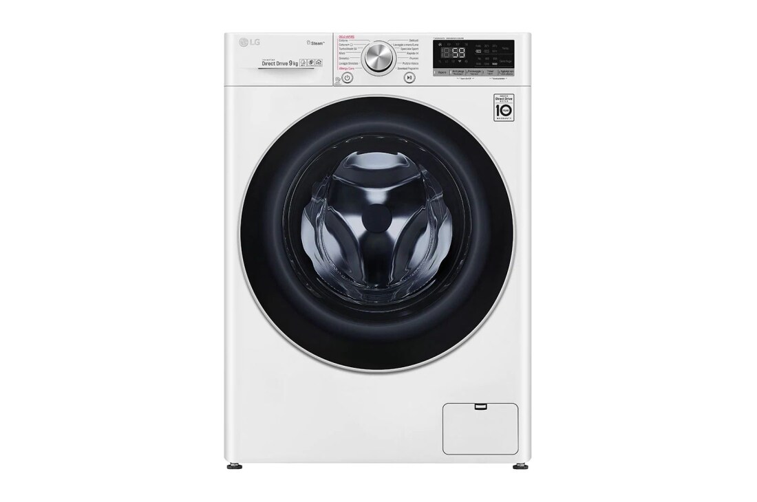 LG V500 serijos 10,5kg skalbimo ma?ina, gylis 56cm, F4WV509S1E, F4WV509S1E