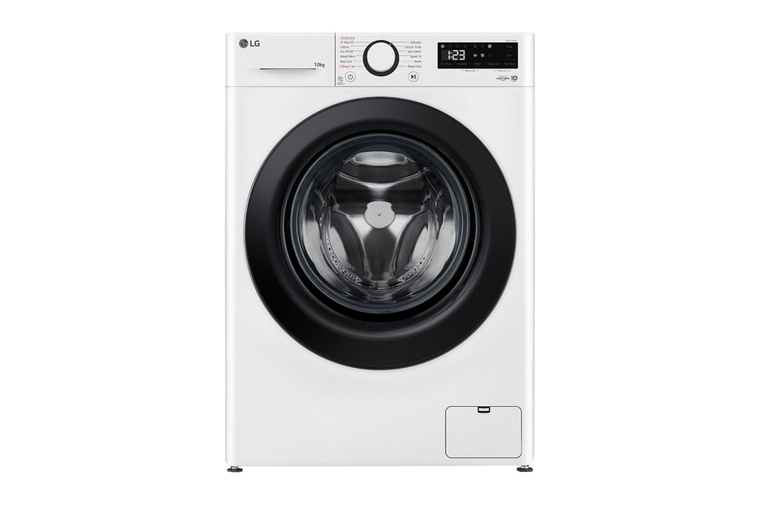 LG  skalbykl? 10 kg | AIDD | R5 serijos | A-10% | Gylis 56.5cm | Balta |Steam | F4WR510SBW, F4WR510SBW