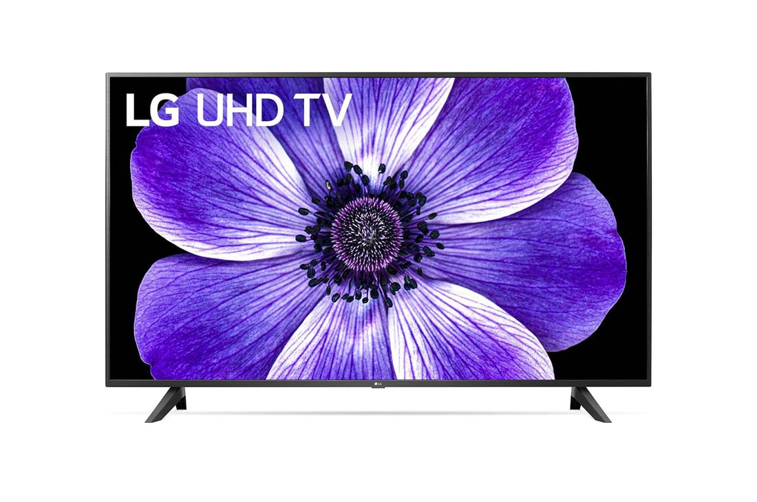 LG 70 coli? UHD 4K televizorius, vaizdas i? priekio su papildomu vaizdu, 70UN70703LB