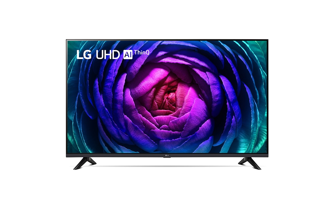 LG UHD UR74 55 coli? 4K i?manusis televizorius, 2023 m., Front view, 55UR74003LB