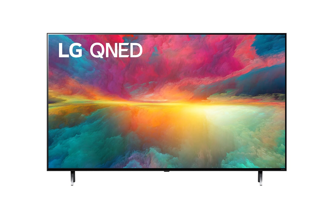 LG 65 coli? LG QNED AI 4K i?manusis TV QNED77 WebOS24 2024, LG 65 coli? LG QNED QNED75 4K Smart TV 65QNED75, LG QNED televizoriaus vaizdas i? priekio su papildomu vaizdu ir gaminio logotipu, 65QNED753RA, thumbnail 1, 65QNED773RB