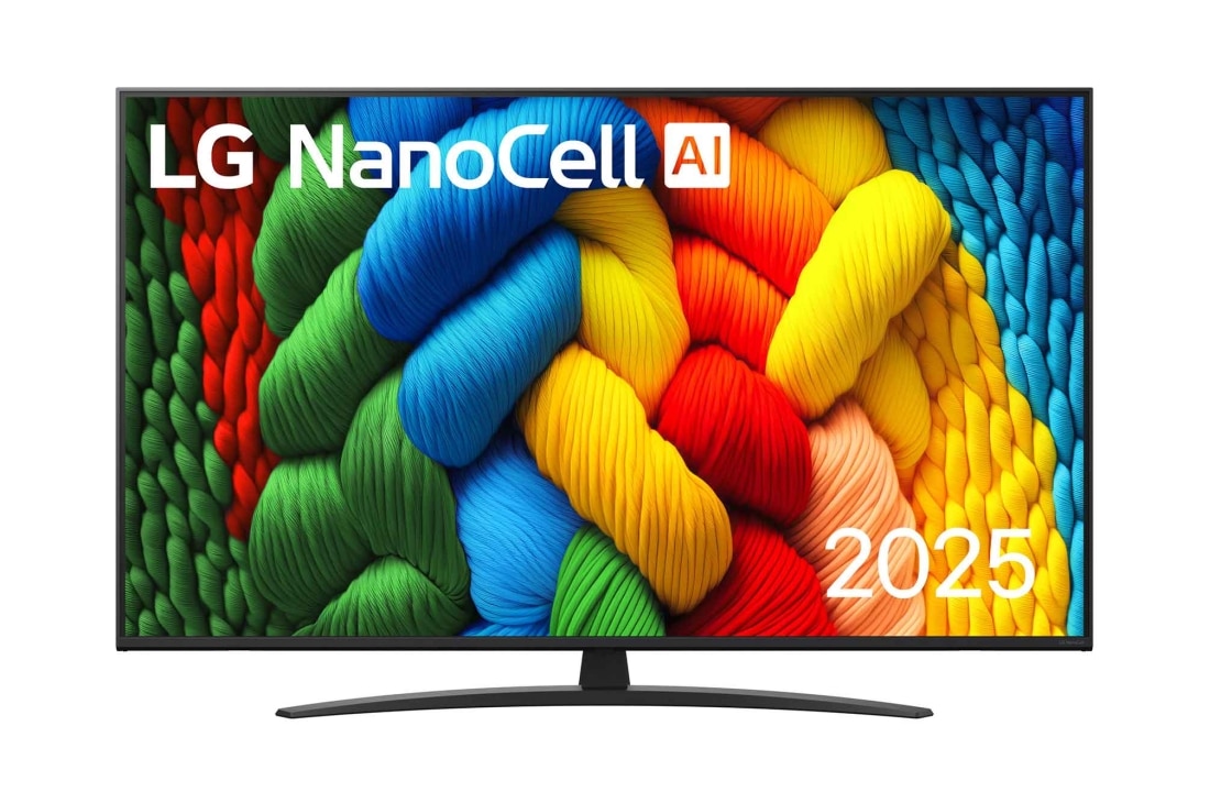 LG 65 coli? LG NanoCell AI 4K i?manusis TV NANO81 2025, 65NANO81A3A