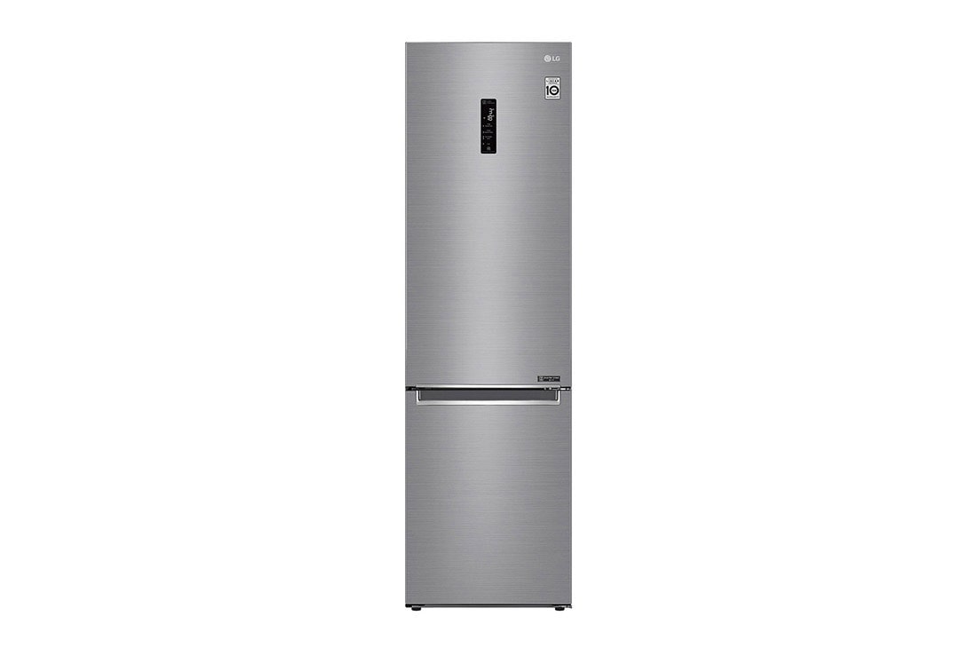 LG Ledusskapis | 2.03m | 384L | Tum?i pelēks | D klase | DoorCooling | Total No Frost | GBB62PZFGN, GBB62PZFGN, GBB62PZFGN