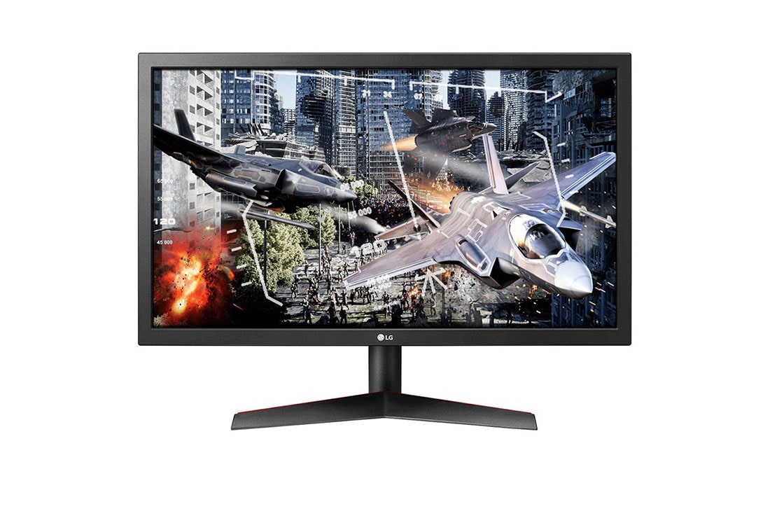 LG 24 collu UltraGear? monitors spēlēm, 24GL600F-B