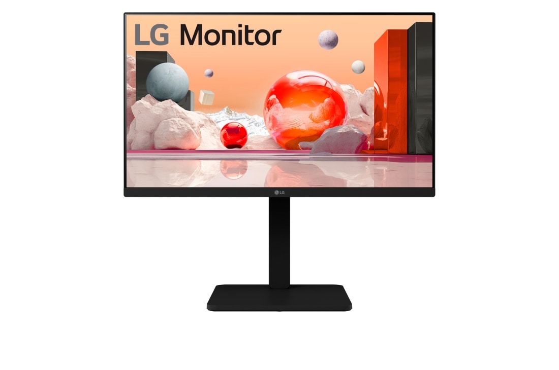 LG 24” Full HD IPS monitors, skats no priek?puses, 24BA550-B
