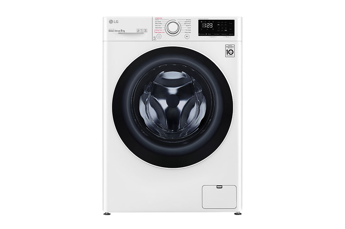 LG ve?as ma?īna 8kg | AIDD | V3 sērija C | Dzi?ums 56.5 cm | Balta | Steam |F4WV328S0U, F4WV328S0U, F4WV328S0U