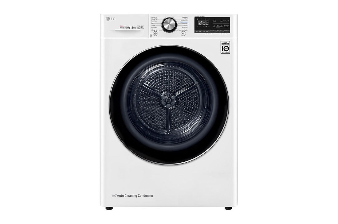 LG 8 kg ve?as ?āvētājs, dzi?ums 69 cm, RC80V9AV3Q