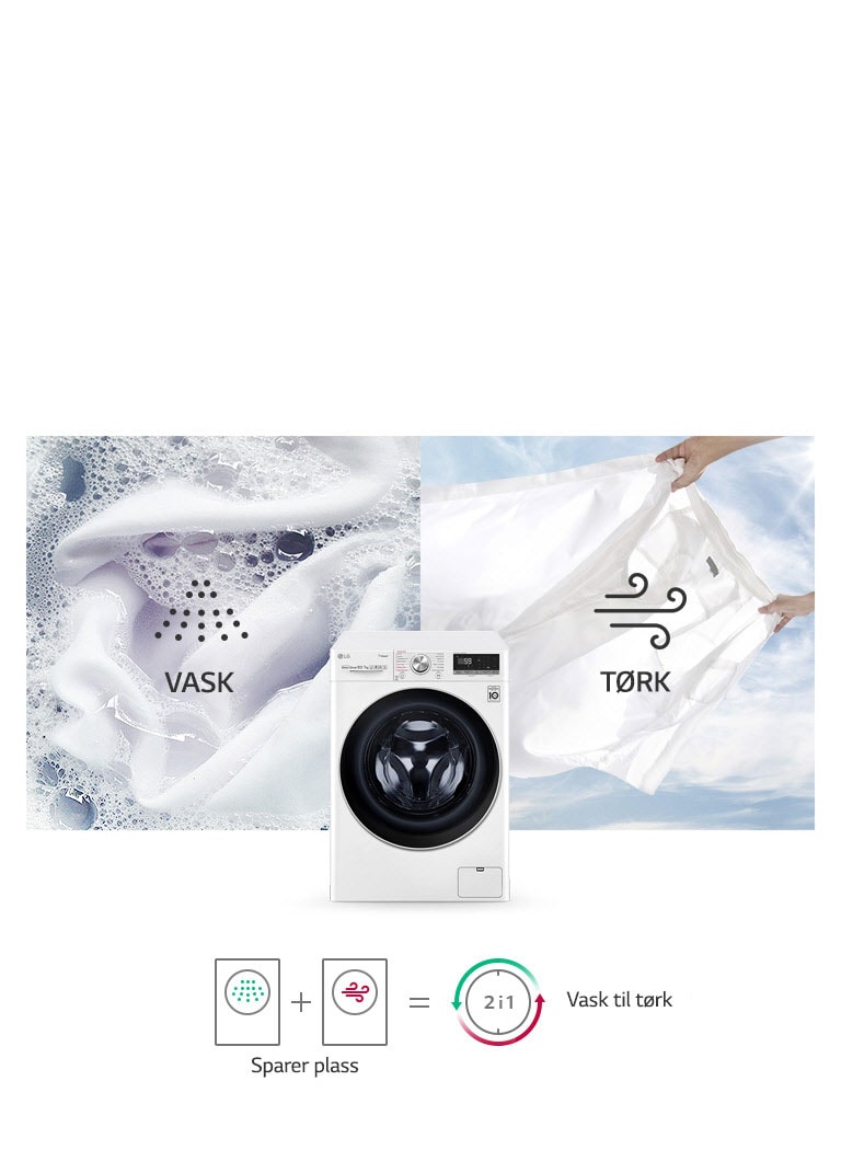 Kombinerte vask/t?rk