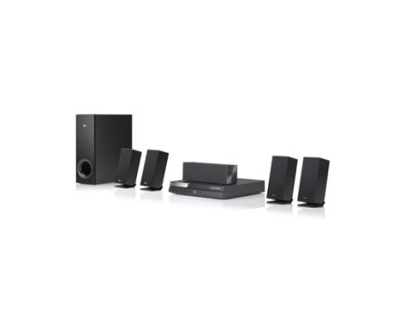 LG 3D Blu-ray 5.1 hjemmekinoanlegg med Smart TV-tjenester, BH6220SN