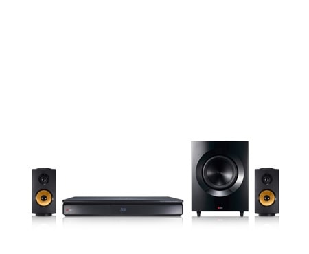 LG 2,1-KANALS 3D HJEMMEKINOSYSTEM. KRAFTIGE 600 W H?YTTALERE MED ARAMIDMEMBRAN. EKSTRA SMART BLU-RAY MED NETTLESERTILGANG, WI-FI, DLNA, PRIVATE SOUND, 5 SEKUNDERS OPPSTART., BH7240C