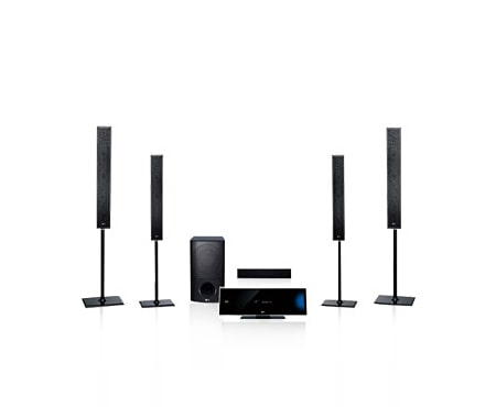 LG 5.1 3D hjemmekinoanlegg med superslanke h?yttalere som kan veggmonteres., HX995TZ