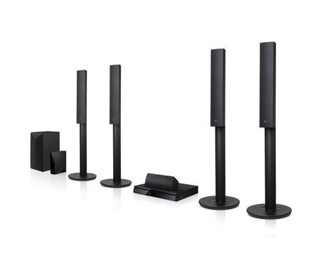 LG 3D Blu-ray? / DVD hjemmekinoanlegg, LHB655W