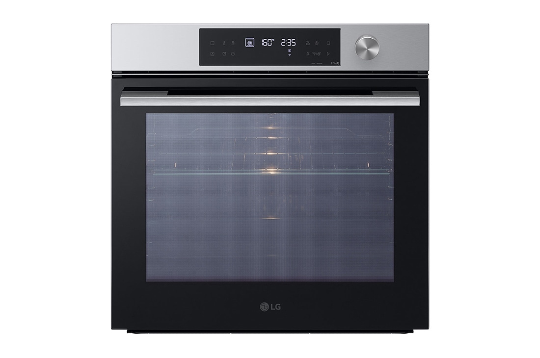 LG 76L A+, Integrert stekeovn i matt svart st?l med InstaView, rengj?ringssystemet Blue EasyClean og teleskopskinner, WS7D7632WB