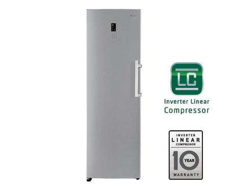 LG Avfrostningsfri , 185 cm (nettovolym 313 liter ), GF5237PZJZ