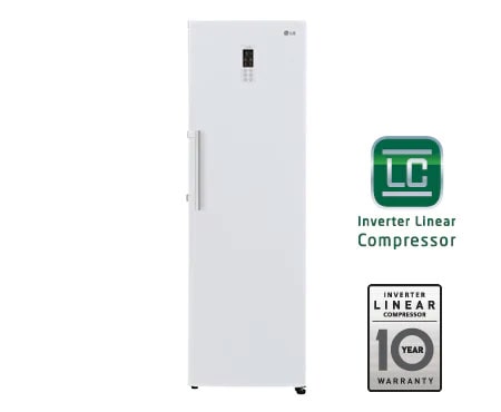 LG Aktivt kylt  kylsk?p, 185 cm (nettovolym 382 liter ), GL5241SWJZ