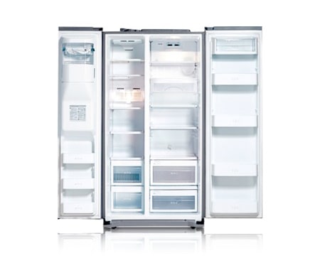 LG Side-by-Side med dispenser og ismaskin (Nettovolum 508 liter), GW-L227XLQK