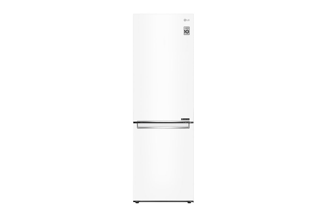 LG 1.86M 341L Kombiskap(Hvit) - Energiklasse D, Door Cooling?, GBB71SWEFN
