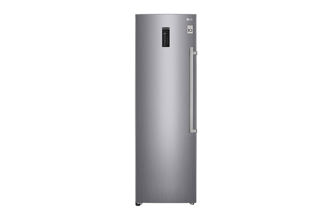 LG 323L Frittst?ende fryseskap (Shiny Steel) - Energiklasse F, Total No Frost og  Smart Diagnosis? med Wi-Fi, KF5237PZJZ