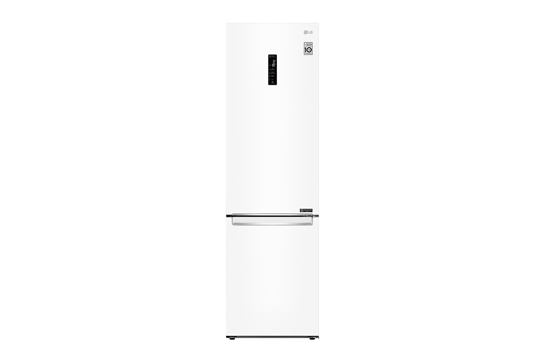 LG 2.03M 384L Kombiskap(Hvit) - Energiklasse D, Door Cooling? og Smart Diagnosis? med Wi-Fi, GBB62SWFFN