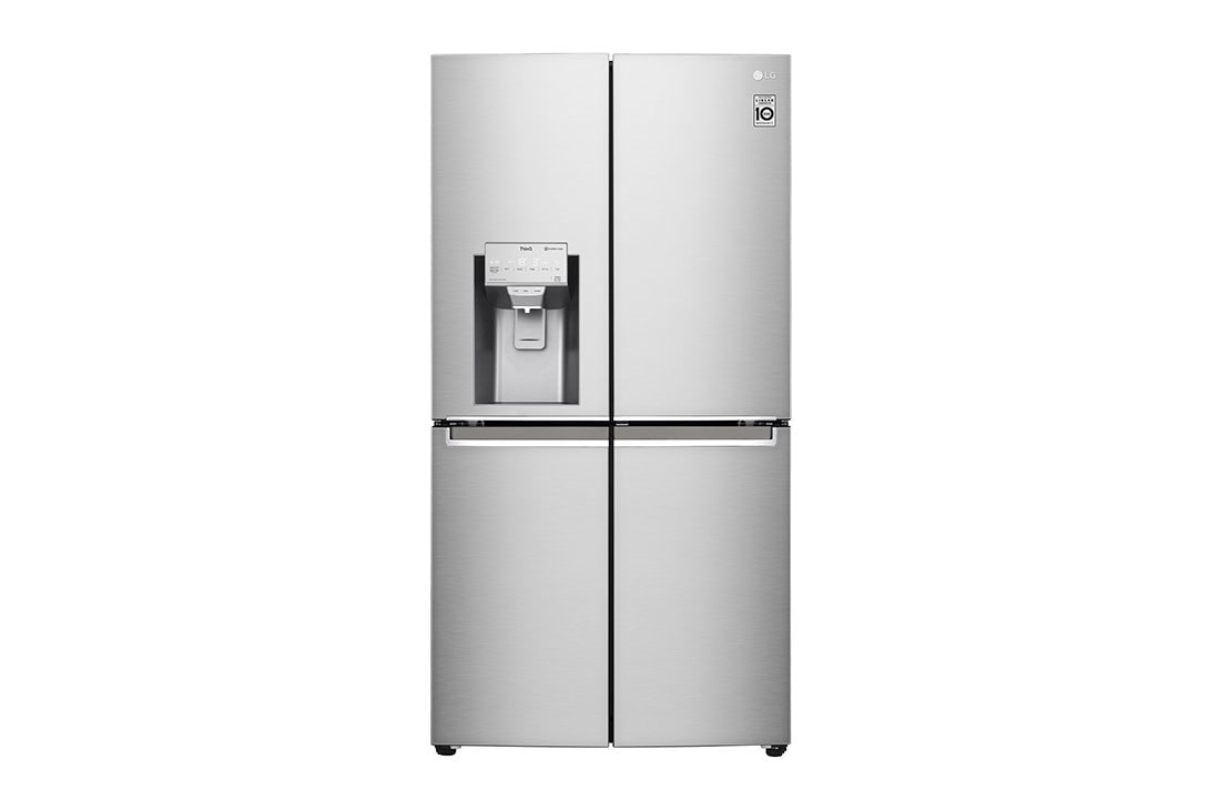 LG 638L Door in Door French Door (Noble Steel), Energiklasse F, Vann/isdispenser med vanntilkobling, Smart Diagnosis? med Wi-Fi, GMJ945NS9F, GMJ945NS9F