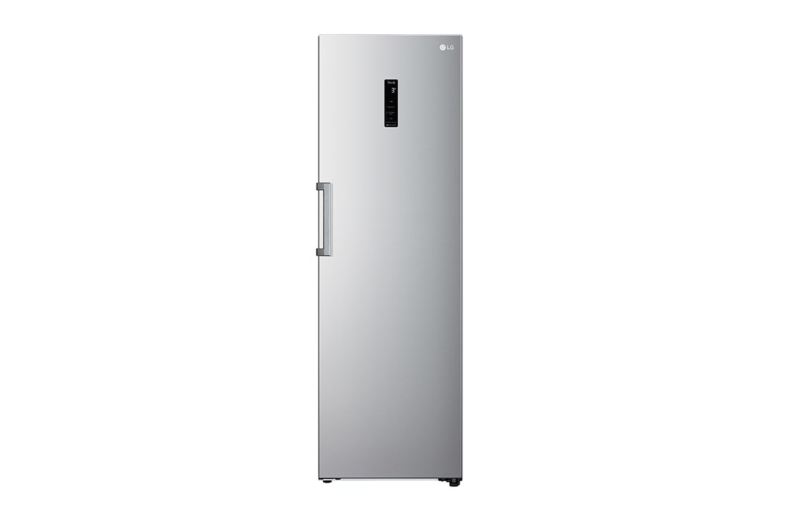 LG 386L Frittst?ende kj?leskap (Shiny Steel) - Energiklasse E, Door Cooling?, LINEARCooling?, FRESHBalancer?, Smart Diagnosis? med Wi-Fi, GLE71PZCSZ, GLE71PZCSZ