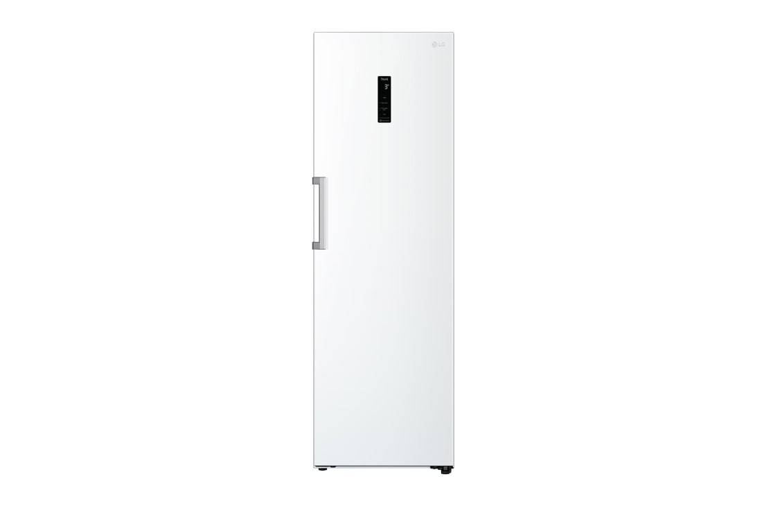 LG 386L Frittst?ende kj?leskap (Hvid - Energiklasse E, Door Cooling?, LINEARCooling?, FRESHBalancer?, Smart Diagnosis? med Wi-Fi, GLE71SWCSZ, GLE71SWCSZ
