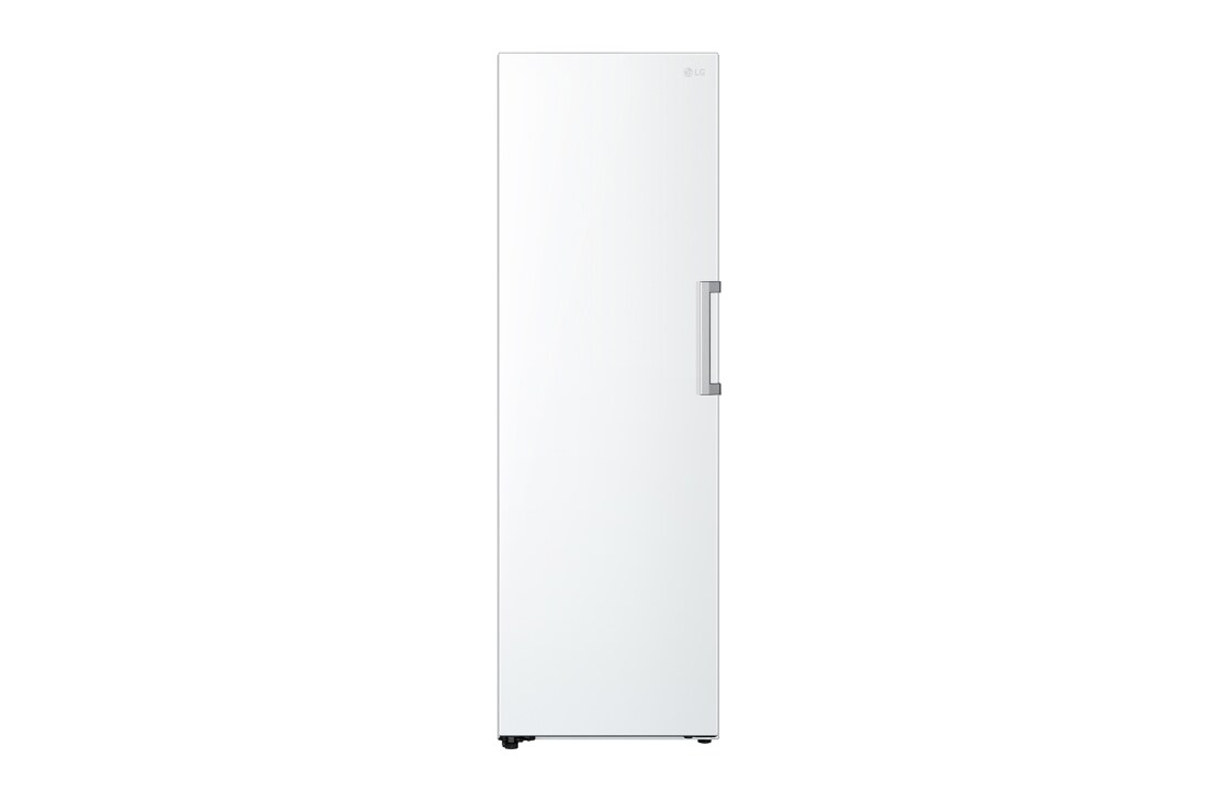 LG 324L Frittst?ende fryseskap (Hvit) - Energiklasse E, Total No Frost, Express Freeze, Smart Diagnosis?, GFT61SWCSZ