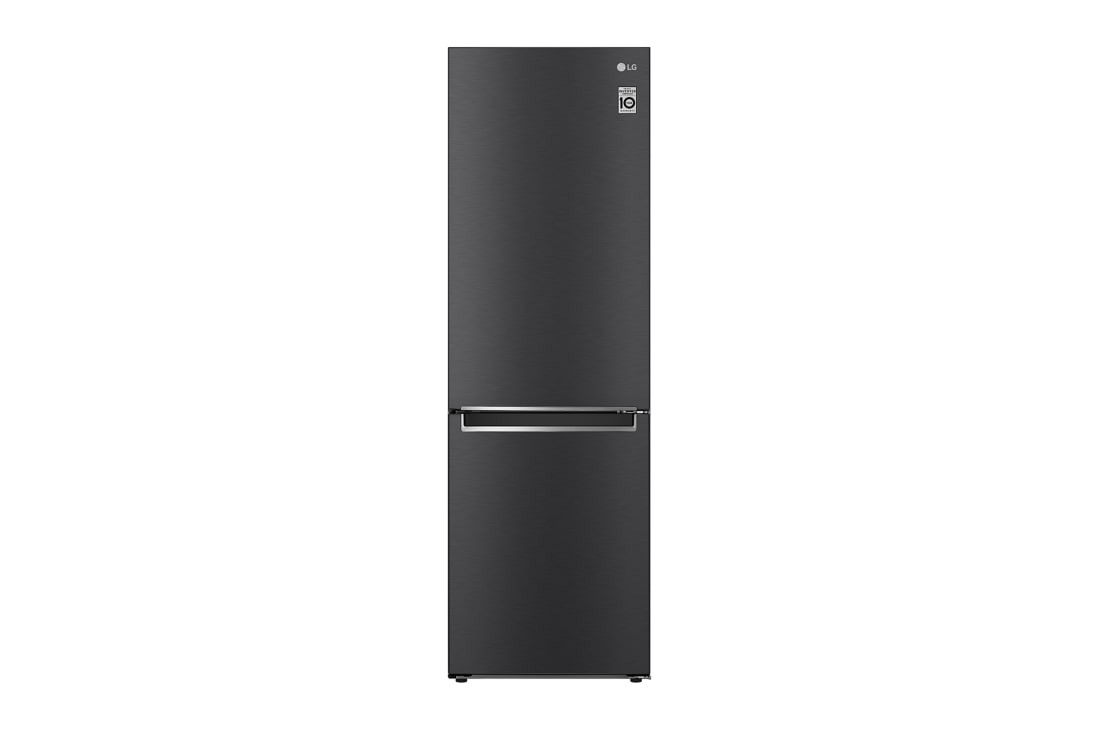 LG 1.86M 341L Kombiskap(Matte Black) - Energiklasse C, Door Cooling? og Smart Diagnosis? , ELB81MCVCP1