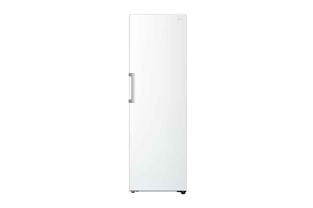 LG 386L Frist?ende kylsk?p (Vit) - Energiklass D, Door Cooling?, LINEARCooling?, Moist Balance Crisper ?, Front, GLT51SWGSF