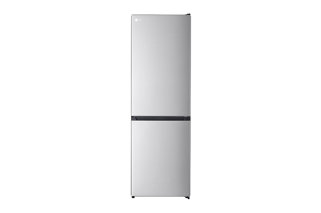 LG 1.86M 384L Kombiskap(Silver) - Energiklasse D,  Zero Clearance, Total No Frost, Front, GBM21HSADH