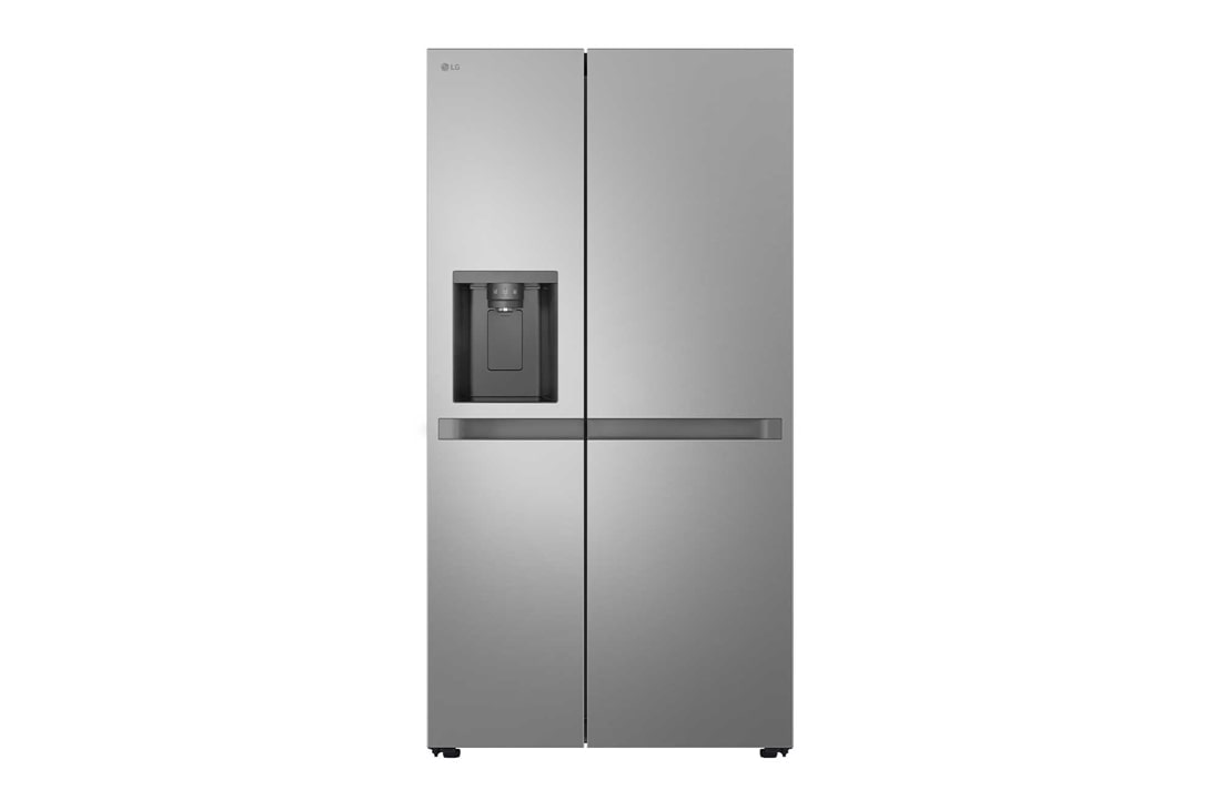 LG 641L Side by Side (Prime Silver), Energiklasse E, Vann/isdispenser uten vanntilkobling, Smart Diagnosis?, GSLC41PYPE
