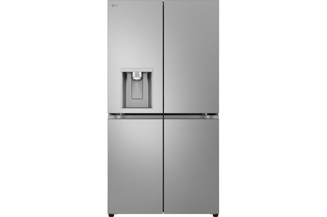 LG UVnano?, Fransk D?r Kj?leskap, Prime Silver, Visning forfra, GML960PYFE