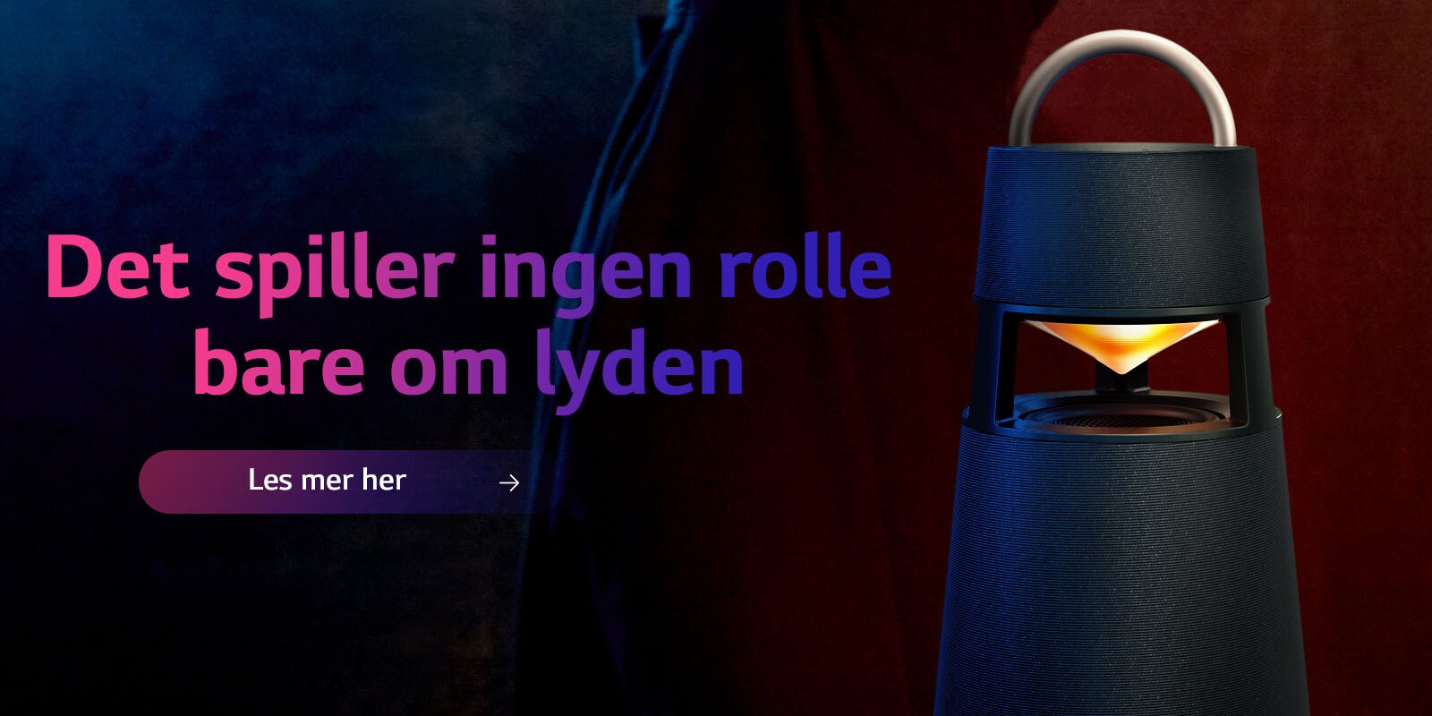 XBOOM 360 RP4s r?de lys lyser.