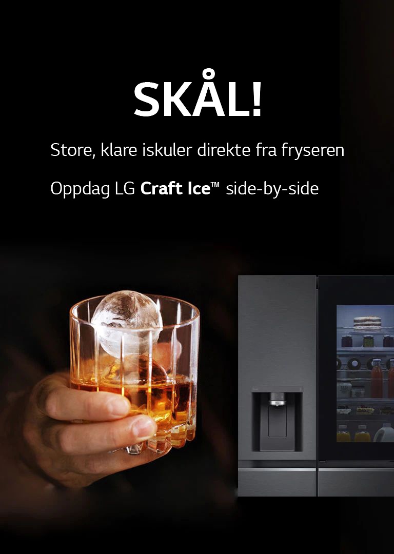 Store, klare iskuler direkte fra fryseren