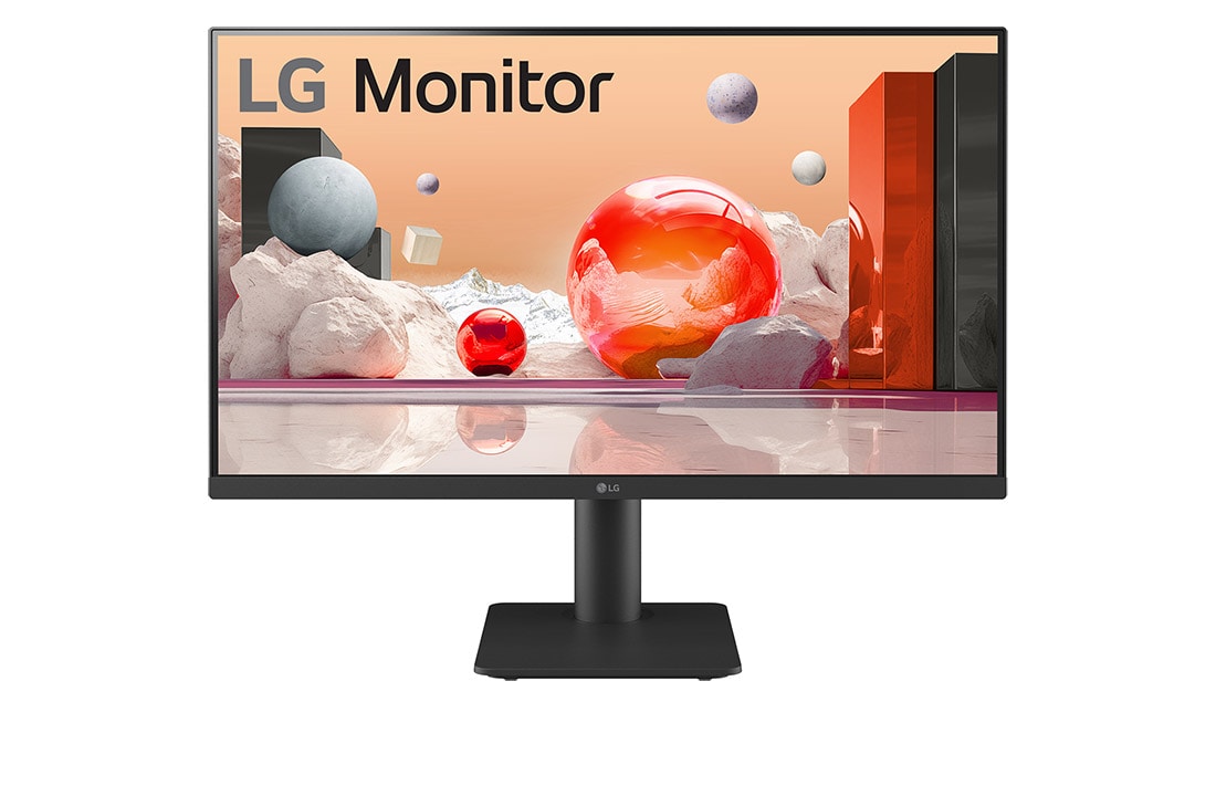 LG 27'' IPS Full HD-monitor, visning forfra, 27MS550-B